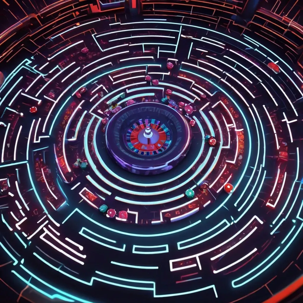 Gambling Global Maze