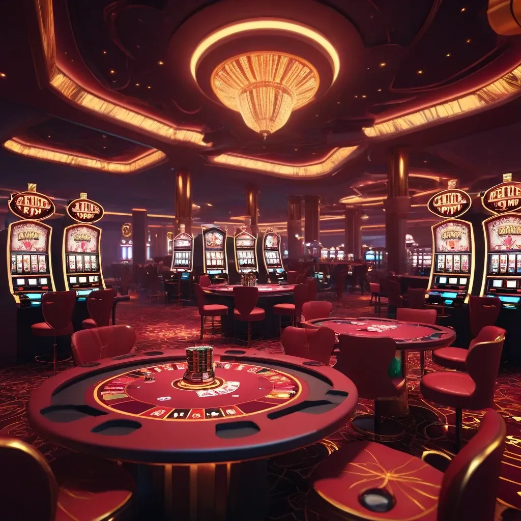 Luxurious Casino Interior